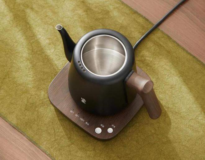 给爸妈的健康礼！鸣盏无缝泡茶烧水壶 无残留煮茶更安心