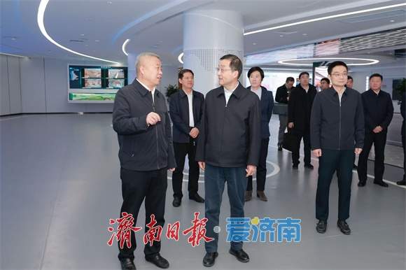 刘强到山东发展集团走访座谈