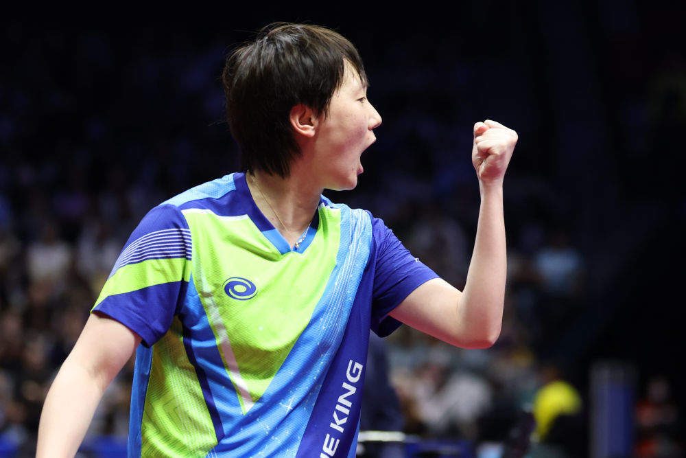 全运会|王曼昱卫冕 孙颖莎救4赛点摘银