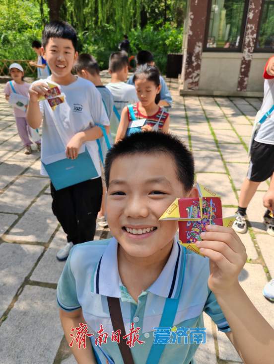 “泉迎四海·来吧少年！”系列研学活动启动，实景闯关“泉水节”上嗨起来
