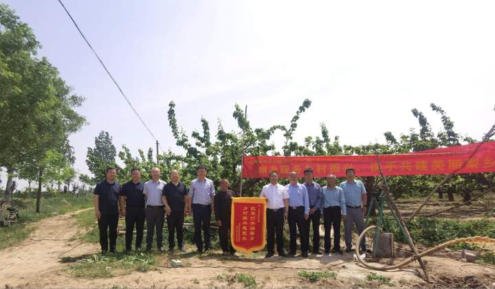 山东省地质测绘院为阳信县金阳街道乡村振兴示范片区打出幸福井