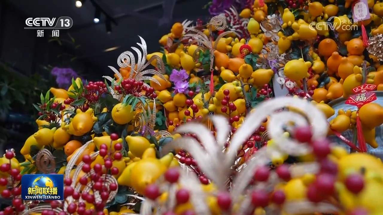 备年货赏民俗 各地张灯结彩迎新春