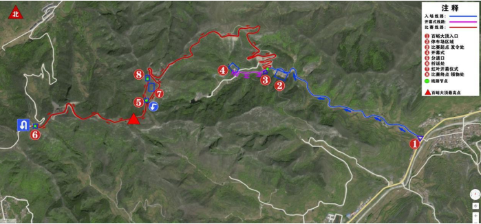 乡村好时节·乐动生活！2024首届垛庄镇百峪大顶登山比赛报名开始