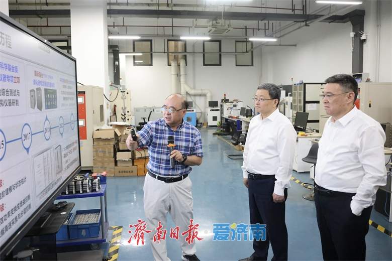 于海田调研科技创新工作时强调：坚持以科技创新为引领 持续优化创新创业生态