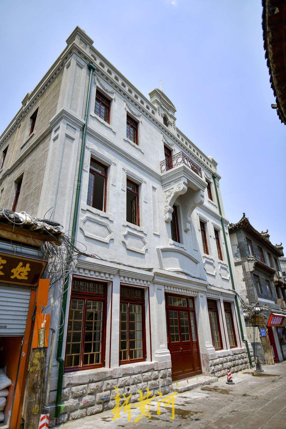 老楼新生！济南芙蓉街百年小楼修缮展新姿