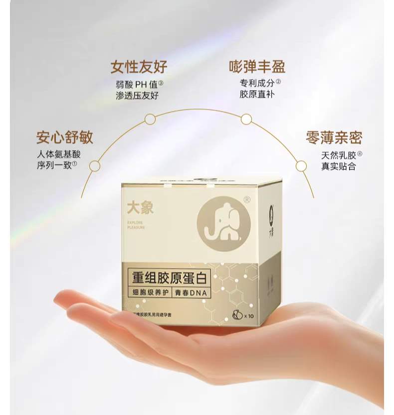女性呵护健康意识觉醒，大象胶原蛋白安全套开启“细胞级养护”新时代
