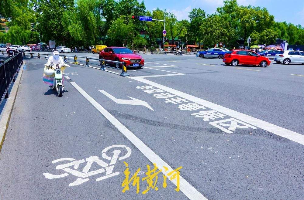 大明湖西南门路口交通优化升级 多项微改造提升通行效率