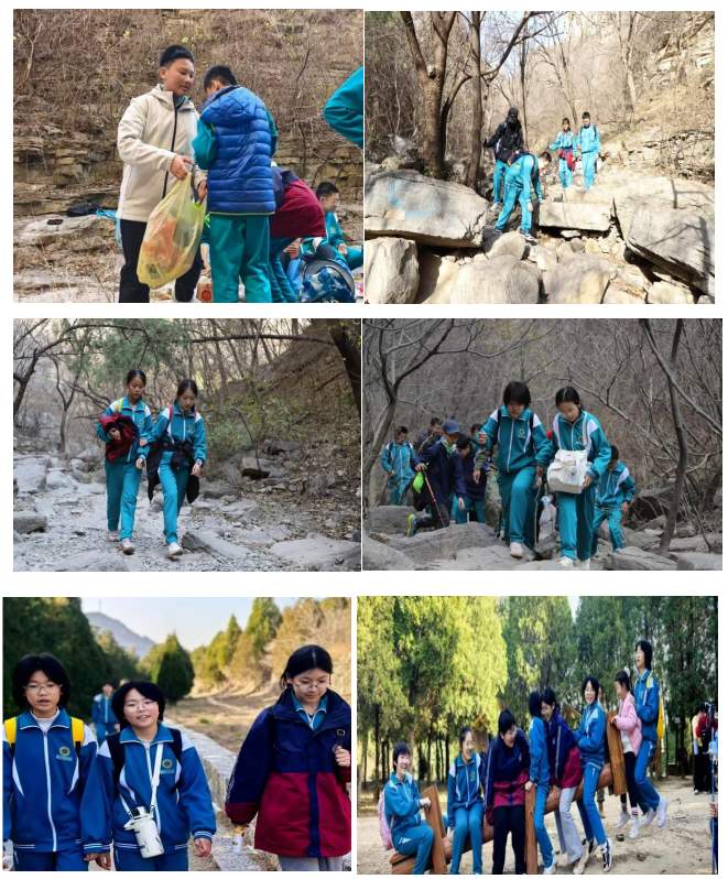 脚步丈量高度，汗水见证成长 ——山东师大二附中建大校区2025级寻幽藏龙涧徒步探自然