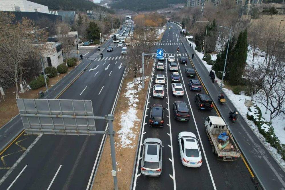 出行注意，济南市区新增6处可变车道
