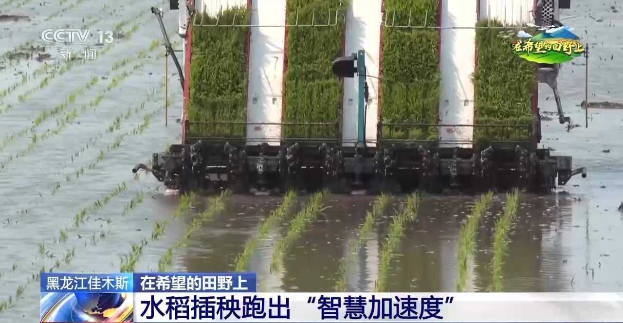 收割机装上摄像头、无人插秧机“上岗”……各地尽显科技范儿