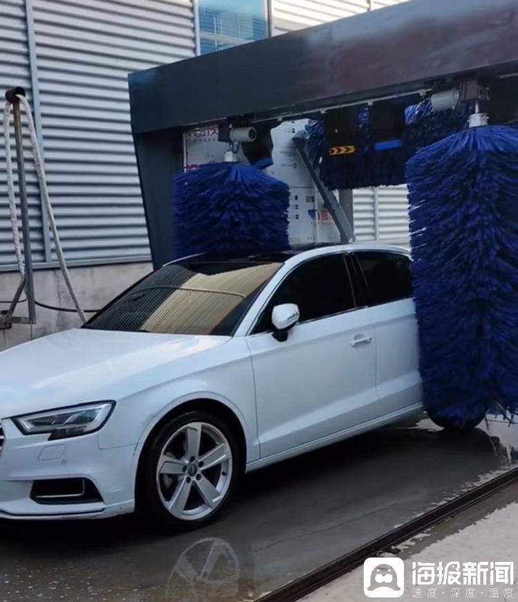 春节前洗车忙 济南有门店订单量是平常的2-3倍