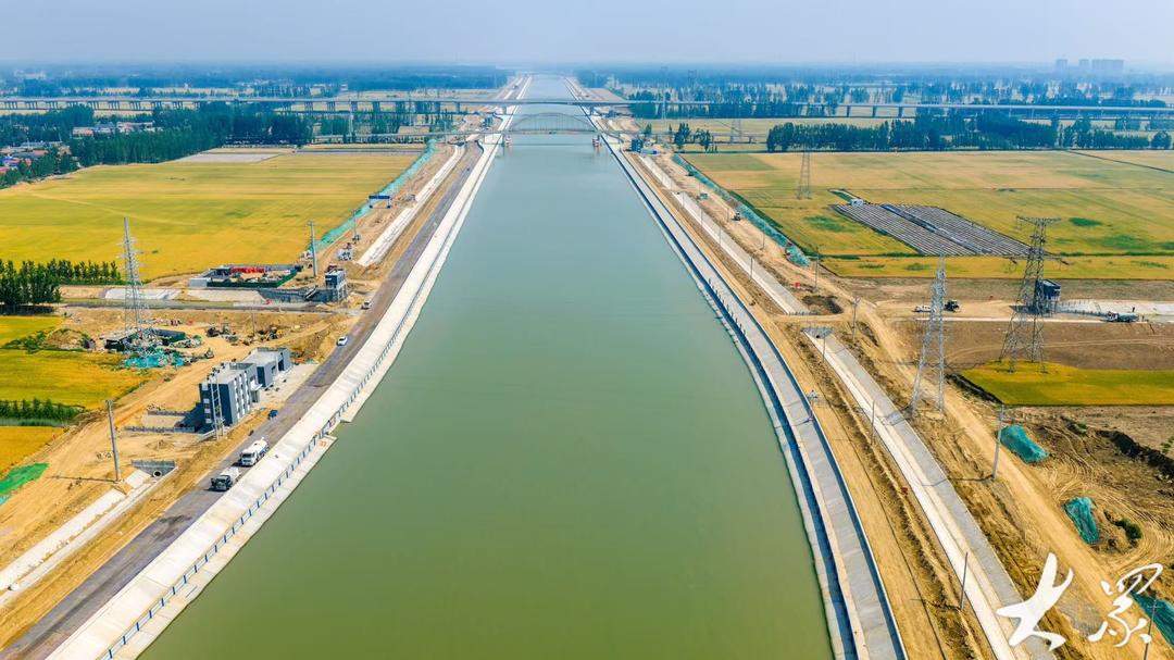 东平湖老湖区洪水南排工程完成主体建设