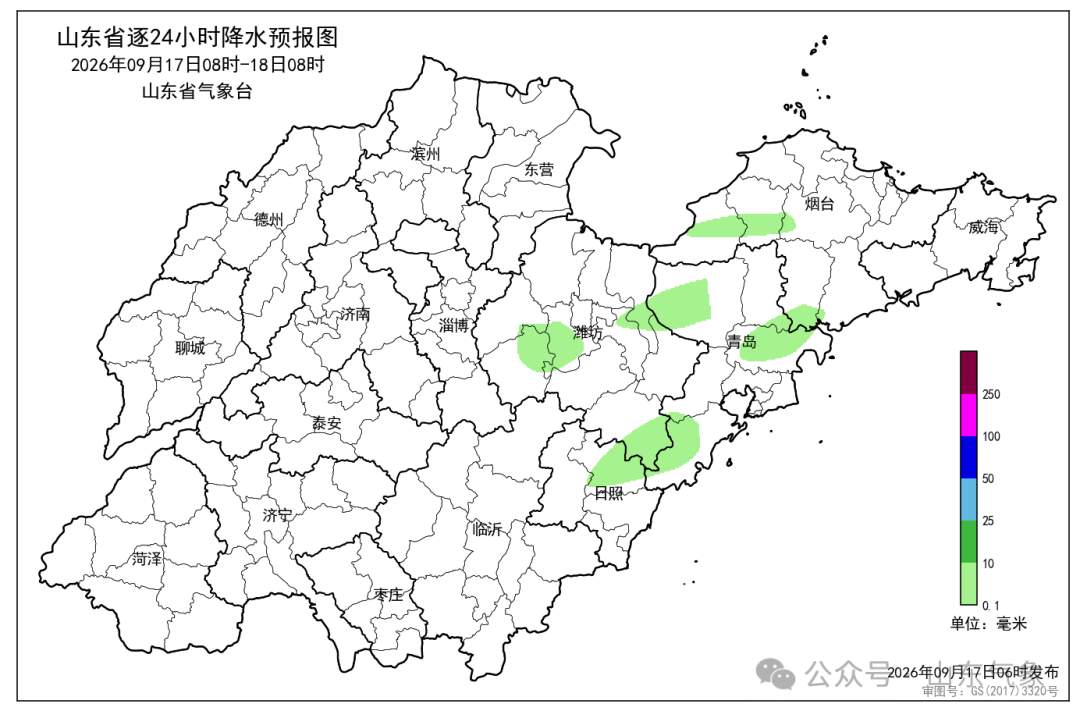 未来三天山东大部地区以晴间多云天气为主