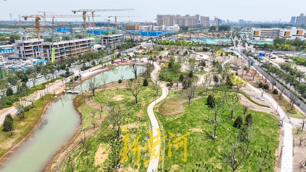 济南东站片区开放式公园揭面纱