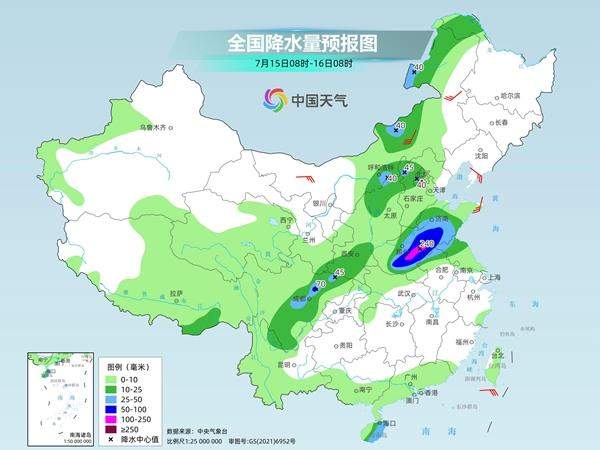 山东南部等地降雨量具有极端性，未来一周江南华南高温持续发展