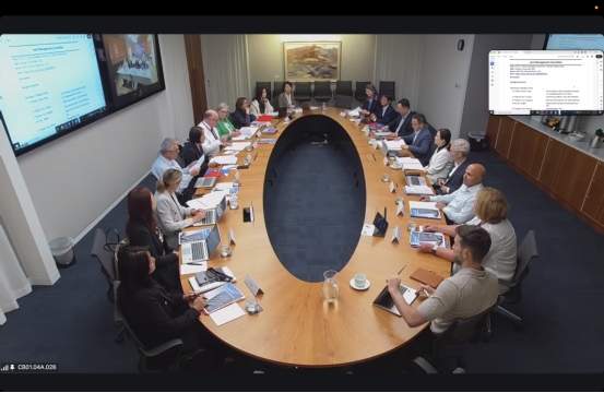 上海大学悉尼工商学院第54次联合管理委员会会议顺利召开