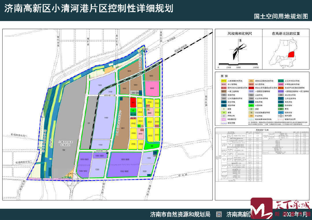 涉及机场、小清河港 济南5片区、7街区最新规划出炉