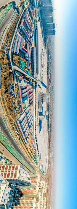 济南6号线位里庄站成功封顶，进入收尾阶段