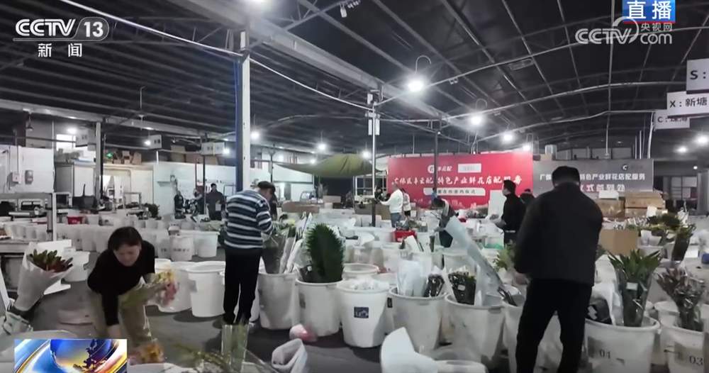 花市“热”起来涌动节前消费暖流 浓浓“年味”映射出中国市场韧性强、活力足