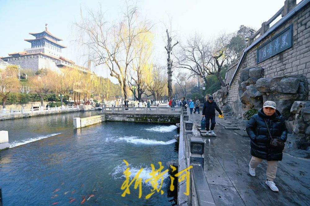 济南：小寒泉涌 独具风采