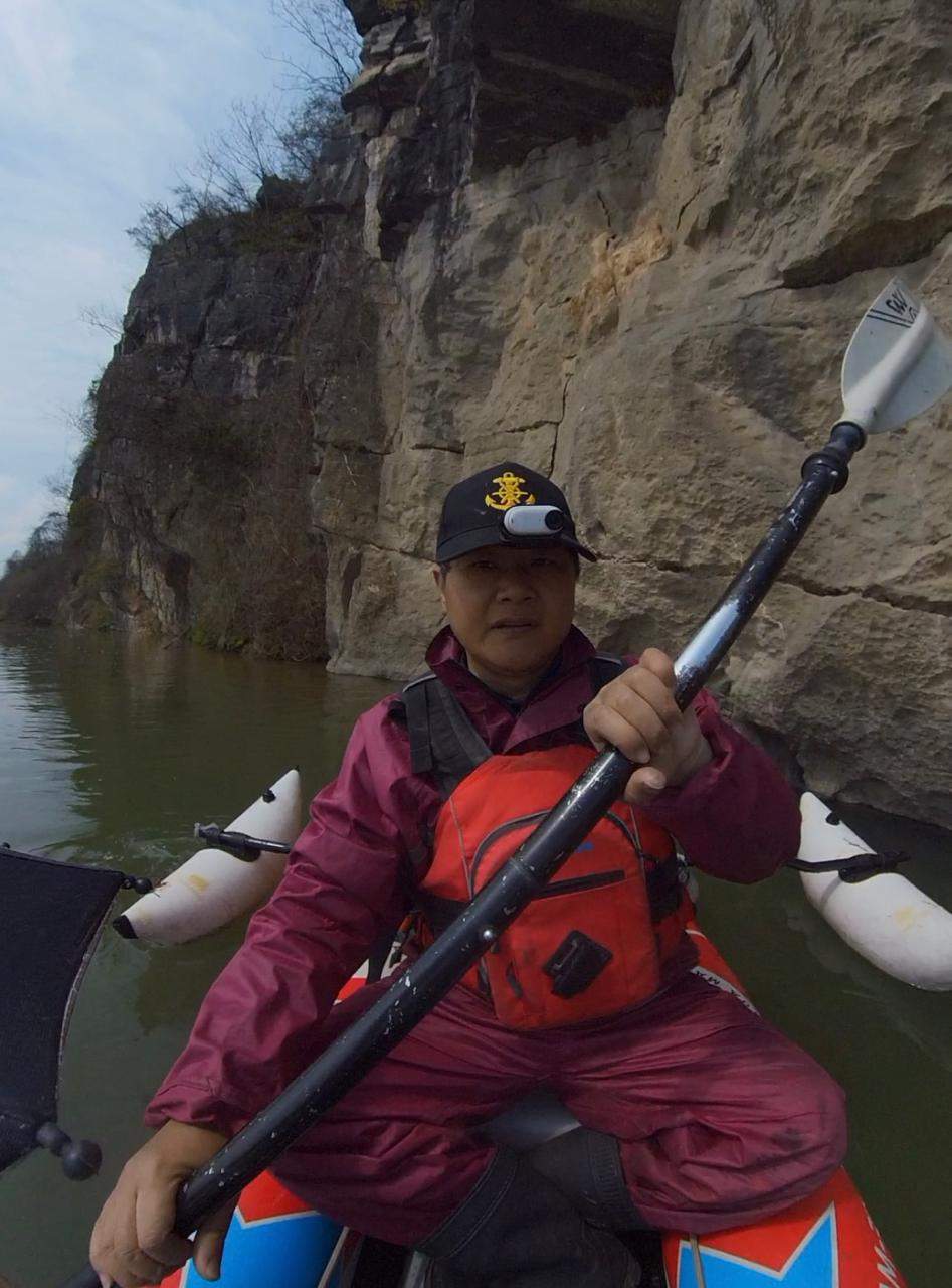 湖南80后男子挑战从湘江源头漂流4000公里至北京：想用这种方式给高考学子加油