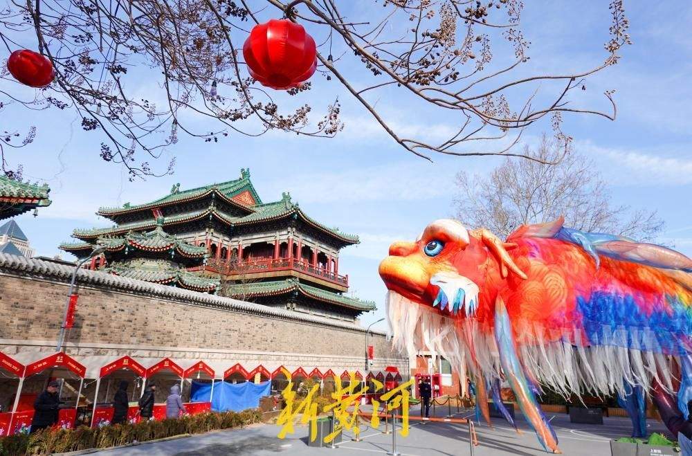 百年上新街“鳌鱼”腾飞 悬浮巡游添彩传统佳节