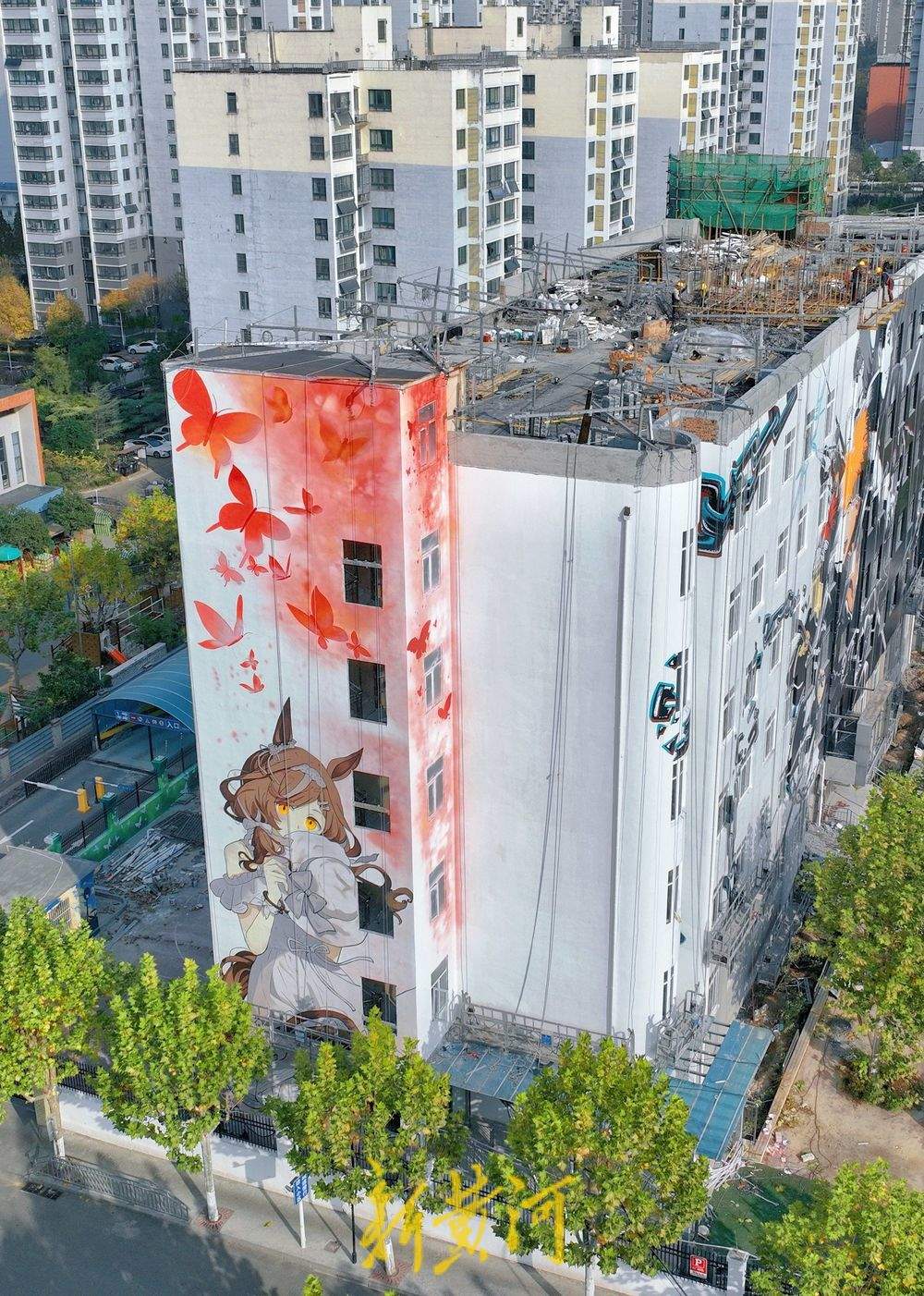 济南燕新中学旧址教学楼打造成二次元文化商业综合体，预计12月运营