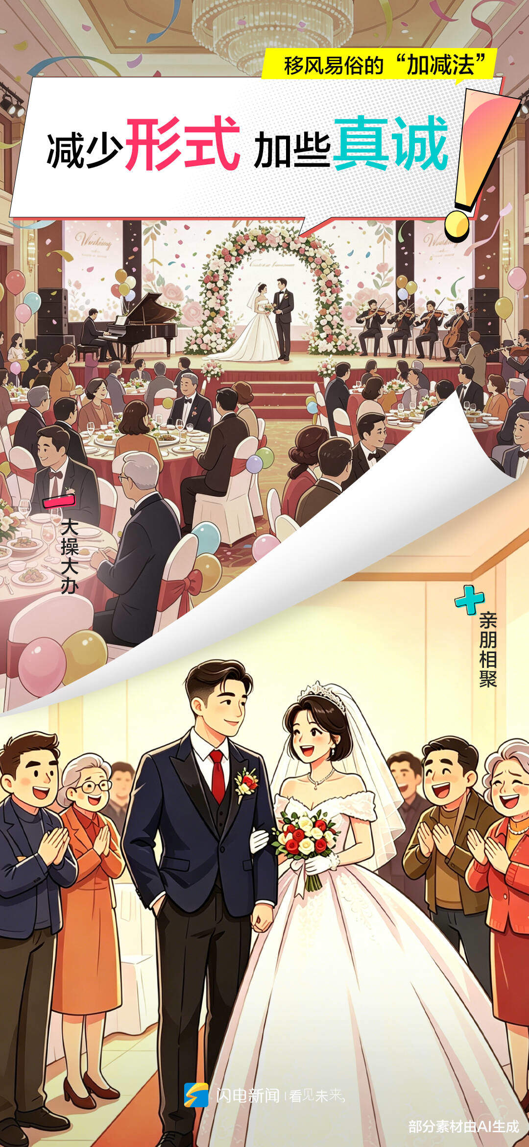 闪电海报｜“老习俗”“新面貌”