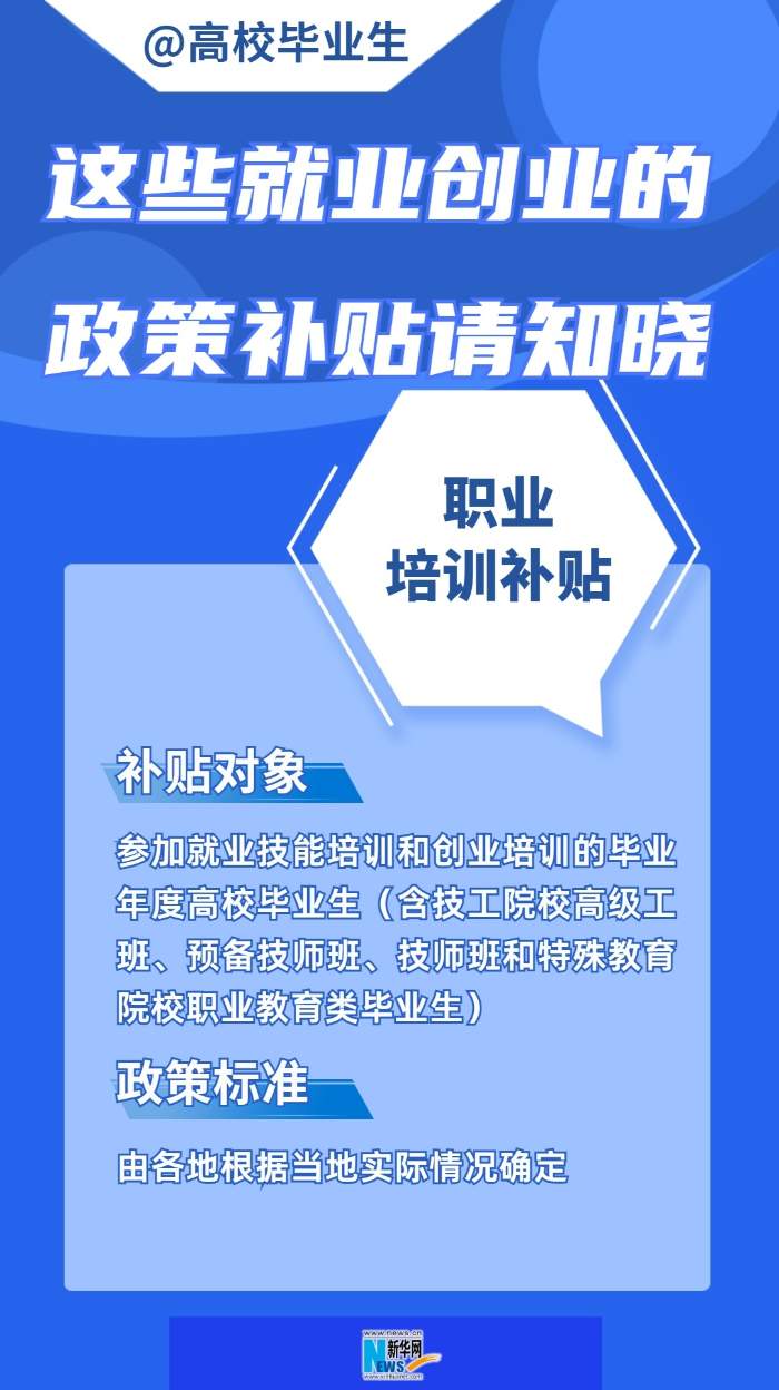 @高校毕业生 这些就业创业的政策补贴请知晓