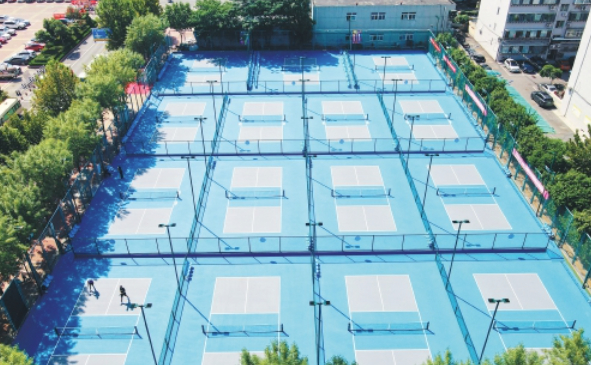 泉城首座匹克球主题公园建成开放