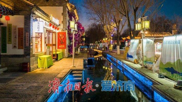 济南明府城灯火长廊邀您入画