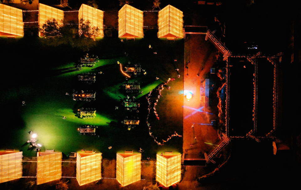 端午假日来临，济南南山盛装迎宾夜色浪漫好玩