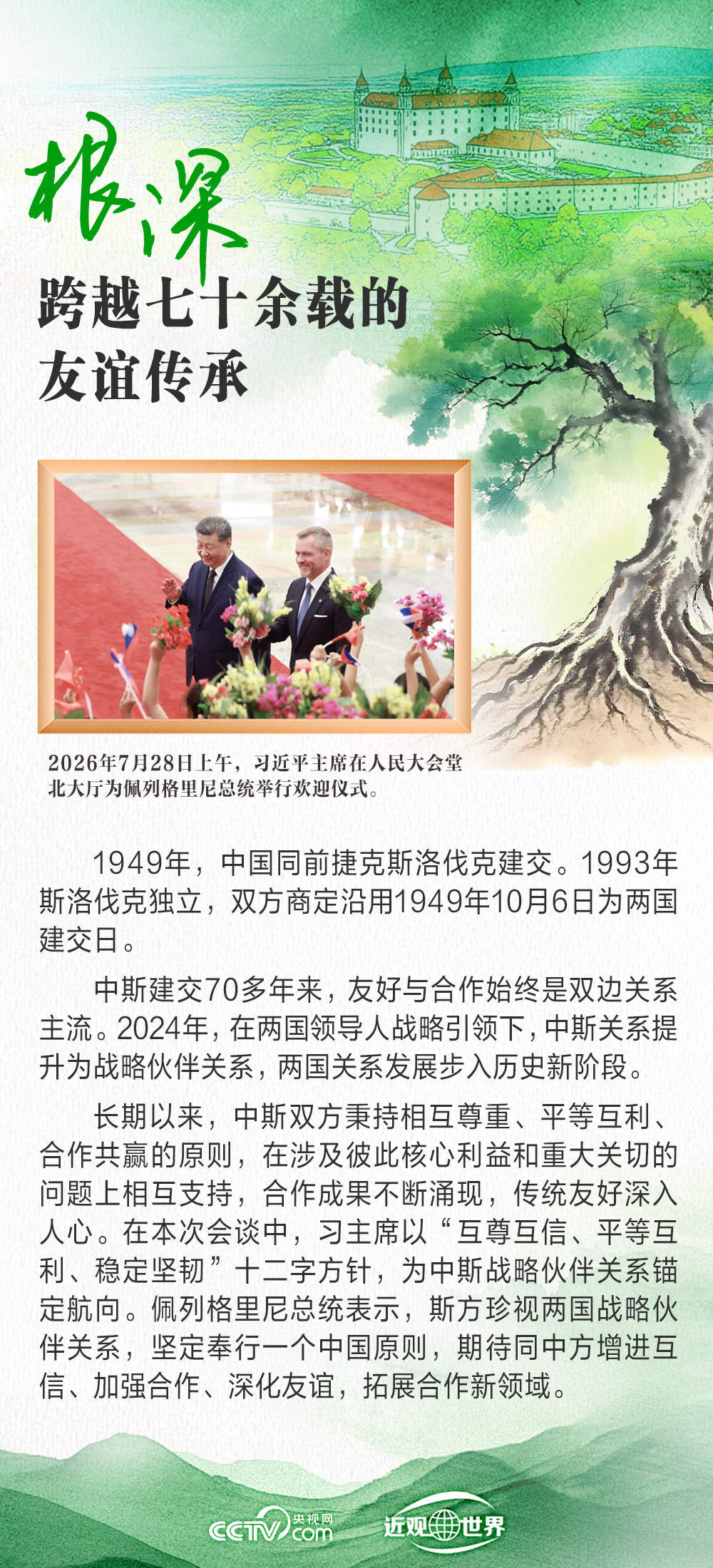 天天学习｜中斯友谊之树根深叶茂
