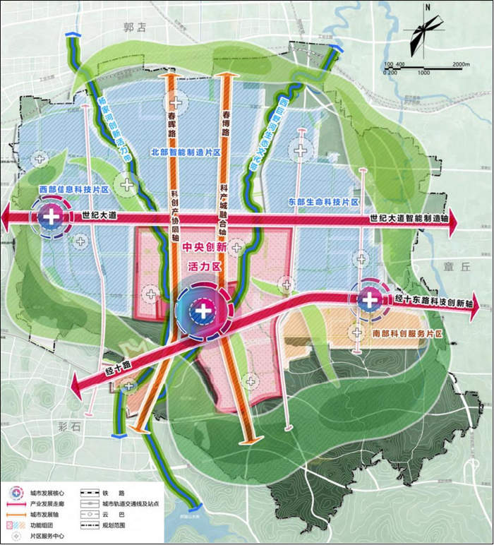 济南高新区东区综合发展规划发布：2035年基本建成“公园里的科技城市”