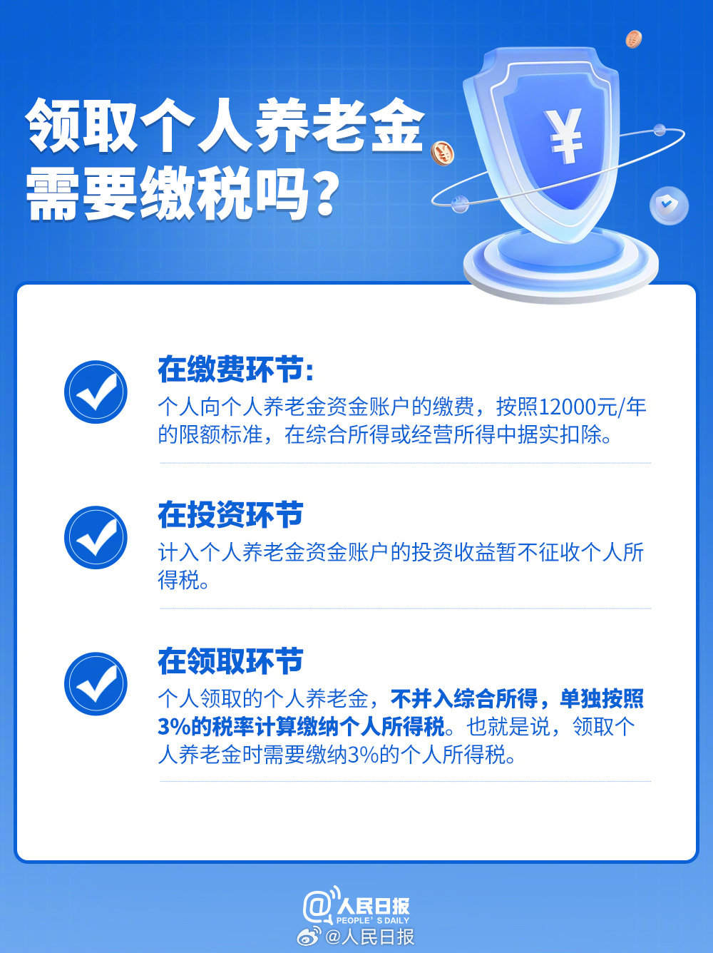 转需！个人养老金开户领取全流程指南