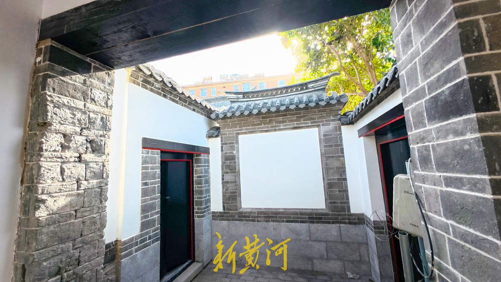 济南同元楼老建筑修缮完成 地下水渠重现天日