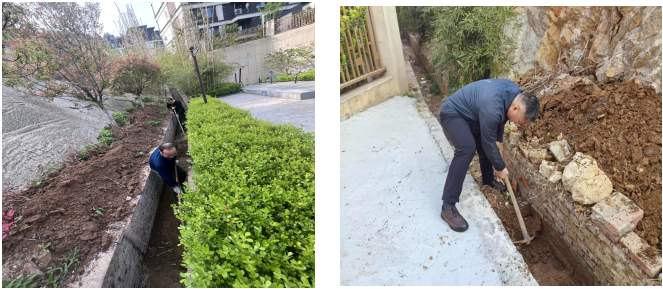 风雨欲来，安全先行——记一次信洁物业清理排洪沟工作