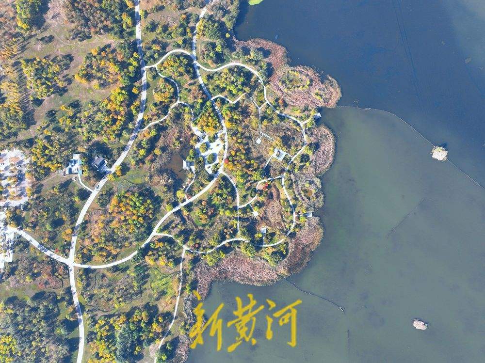 华山湖畔秋韵浓，再现《鹊华秋色图》绝美画卷