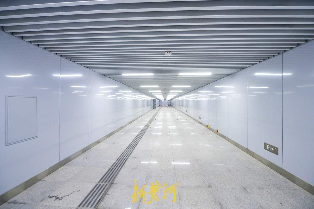 项目强省会|济南龙鼎大道首条地下人行通道“现身”