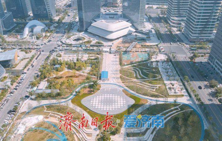 济南“海右人才公园”初露峥嵘