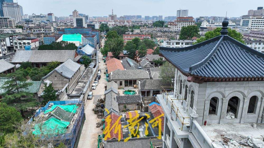 济南一老居民楼变身观景台，可俯瞰上新街新貌