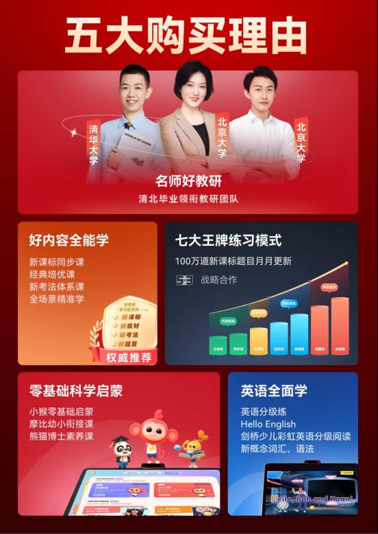 学而思学习机怎么样？从工具到伙伴，以 AI1 对 1 + 全维优势领跑行业