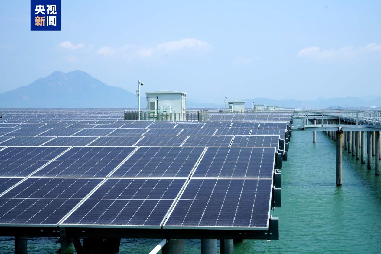 我国首个高风速海域海上光伏项目实现全容量并网?