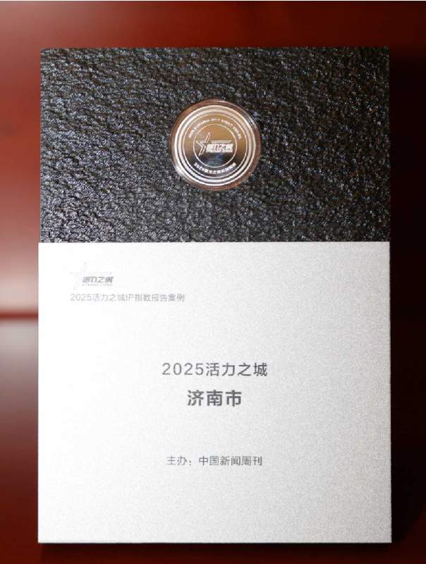 济南市入选“2025活力之城”案例