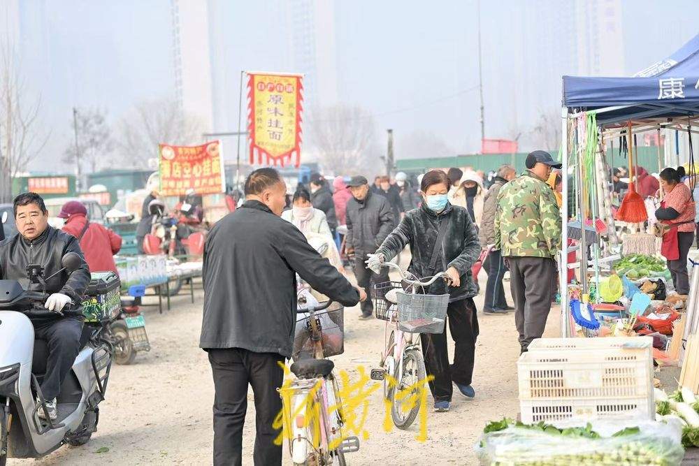 小寒时节赶大集 济南冬日烟火味十足