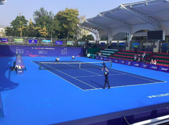 第20届全国新闻界网球大赛收拍