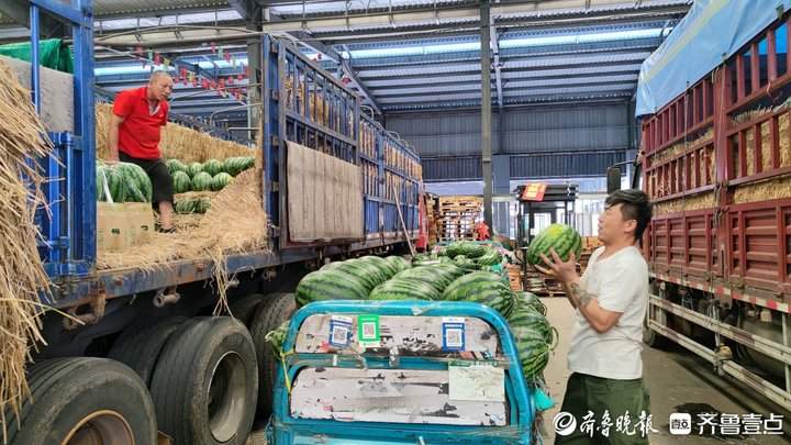 天气越热、销量越“热”，济南西瓜价格开始回升上涨