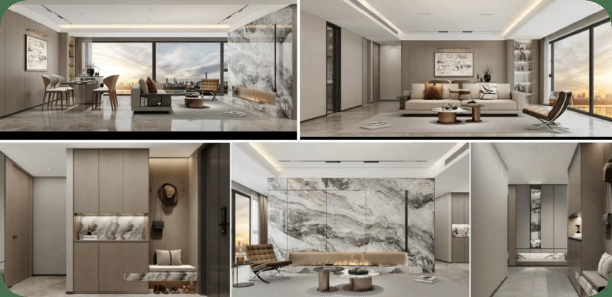 鄂尔多斯零下入冬 但玖融府的案场,提前“回暖”