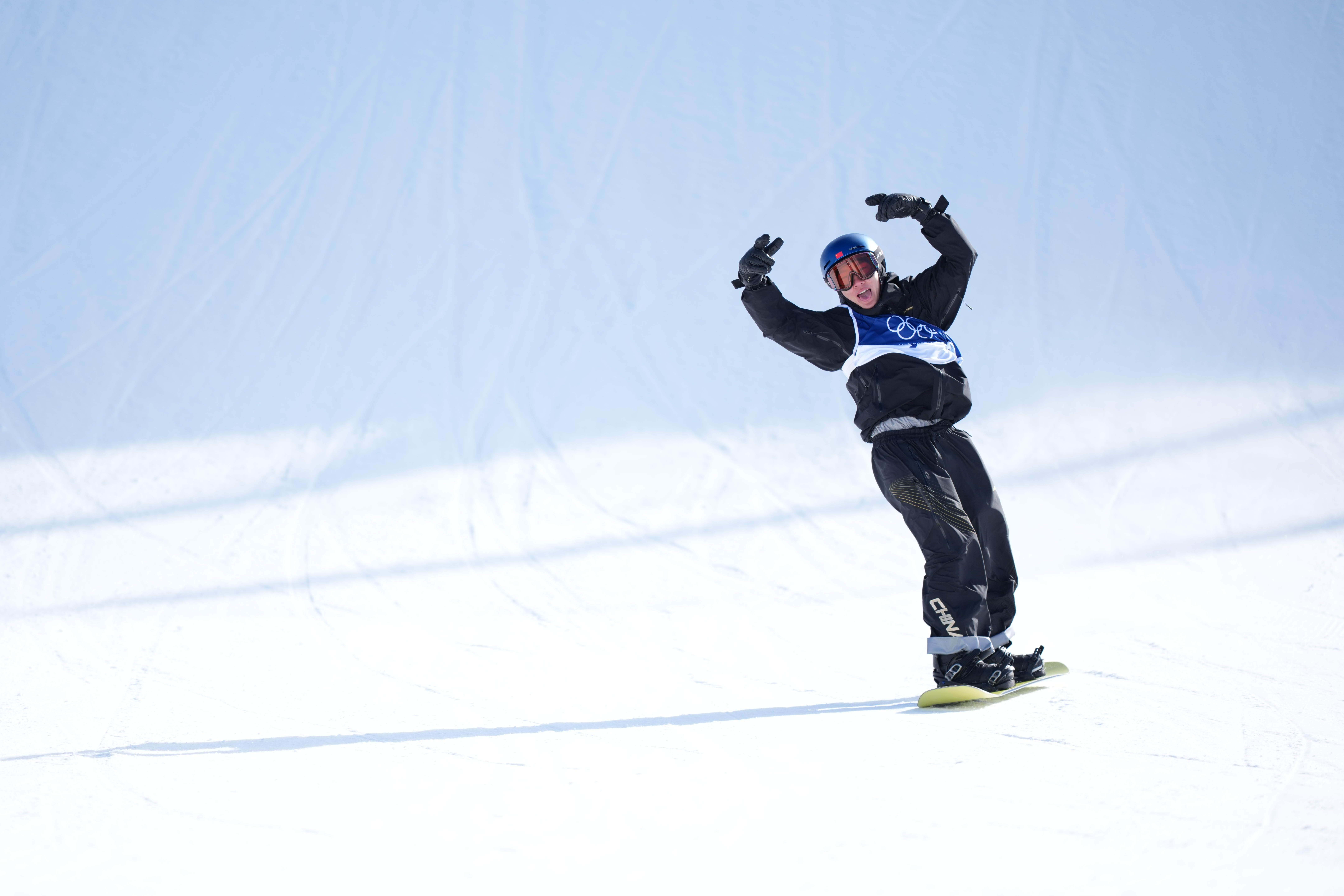 苏翊鸣晋级单板滑雪男子坡面障碍技巧决赛