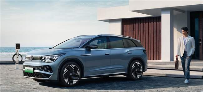 上汽大众纯电动汽车ID.6X，产品力出众成中大型纯电SUV标杆之作